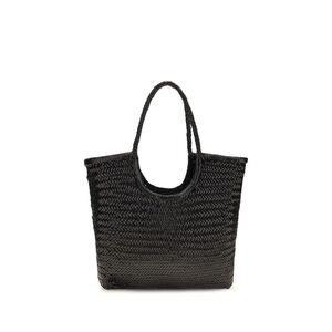 Dragon Diffusion Black Calf Leather Bos Taurus Women's Handbag